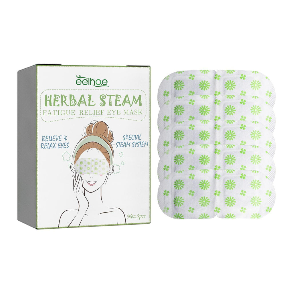 Quiet Hours warming steam eye masks, box of five single-use masks