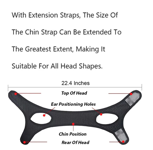 Quiet Hours Jaw Strap anti-snore chin support