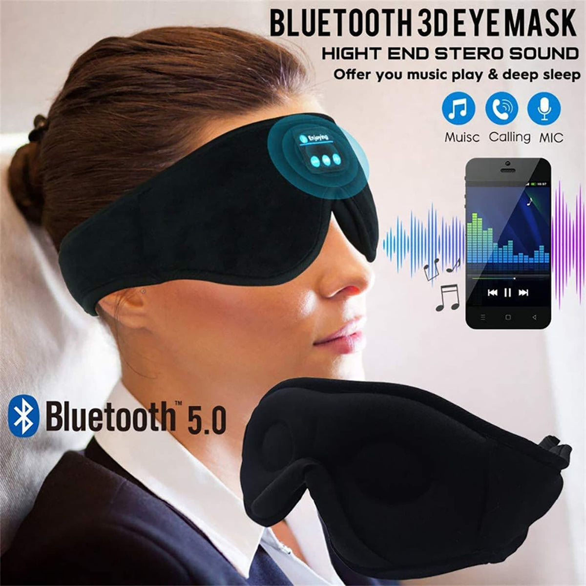 Quiet Hours Original bluetooth sleep mask
